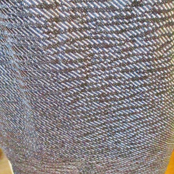 Jones New York Signature Woman Sleeveless Top, Draped Neck, Navy Blue, Size 1X - Picture 7 of 11